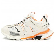 Balenciaga Track Trainers (White/Orange)