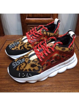 VERSACE CHAIN REACTION RED LEOPARD