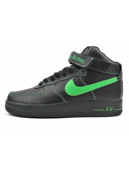 Nike Air Force 1 High Vlone Green Black Lucky 