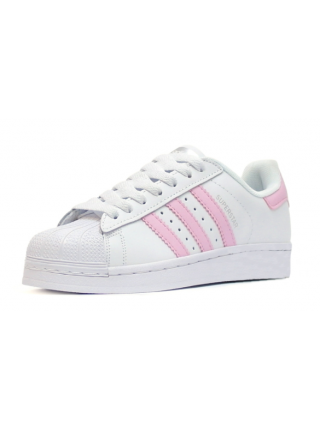 Кроссовки  Adidas SuperStar White/Pink