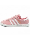 Кроссовки Adidas Hamburg Suede Pink/White