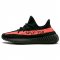 Кроссовки Adidas Yeezy Boost Sply 350 V2 Black/Solar Red