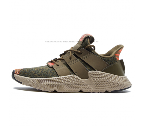 Кроссовки Adidas Prophere Trace Olive/Solar Red
