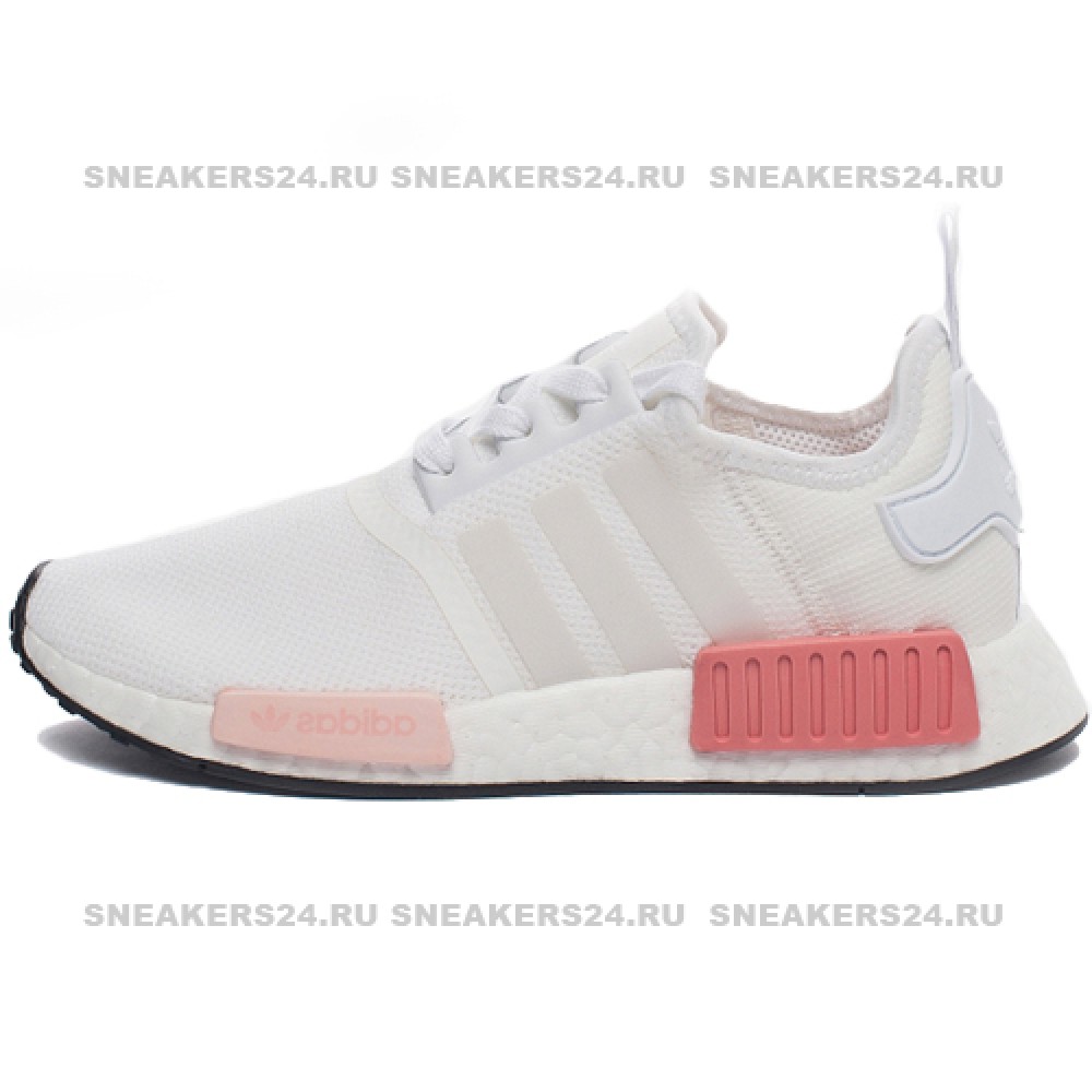 nmd adidas white with pink