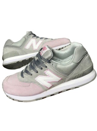 Кроссовки New Balance 574 Light Pink/Light Grey