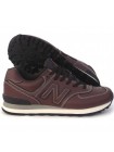 Кроссовки New Balance 574 Leather Brown