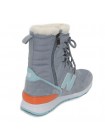 Кроссовки New Balance Winter Sport Gray/Mint With Fur
