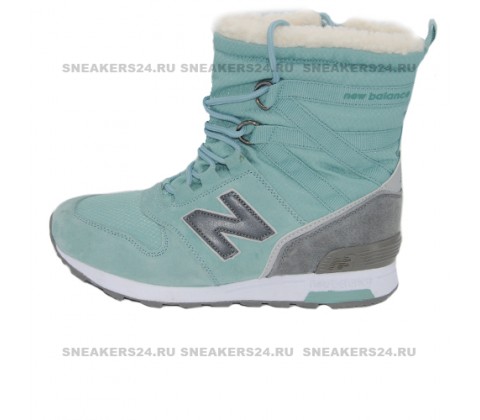 Кроссовки New Balance Winter Sport Turquoise/Grey With Fur