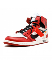 Кроссовки Nike Air Jordan 1 Retro High x OFF White Red/White
