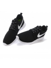 Кроссовки Nike Roshe Run Black White Volt