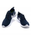 Кроссовки Nike Roshe Run Material Dark Blue/White
