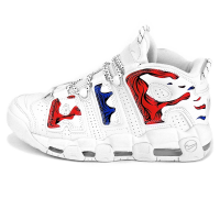 Кроссовки Nike Air More Uptempo White/Red/Blue
