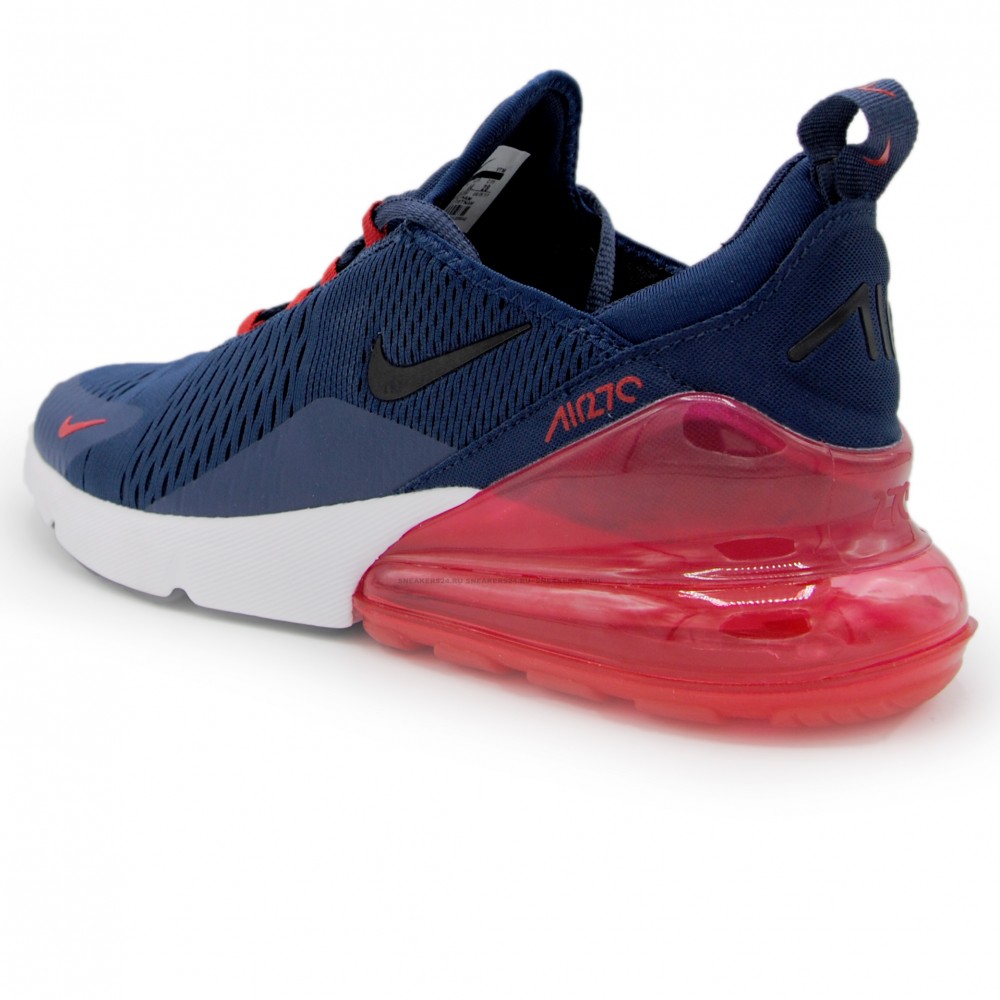 air max 270 blue and red