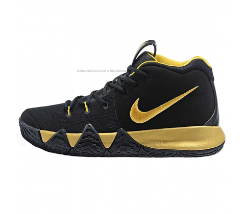 Кроссовки Nike Kyrie 4 Black/Gold