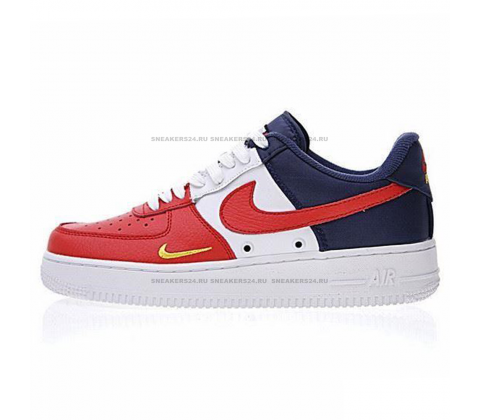 Кроссовки Nike Air Force 1 Low Obsidian/White-University Red