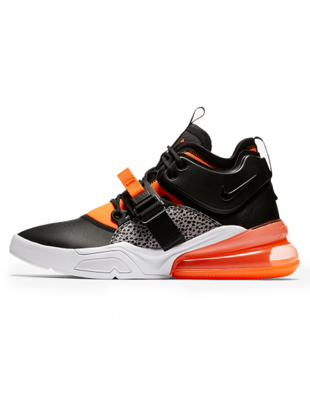 Кроссовки Nike Air Force 270 Safari Black/Orange