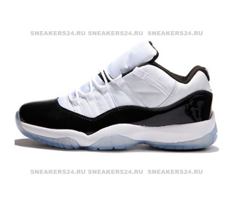 Кроссовки Nike Air Jordan XI Retro Low White/Black