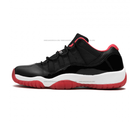 Кроссовки Nike Air Jordan XI Retro Low Black/Red