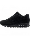 Кроссовки Nike Air Max 90 All Black With Fur