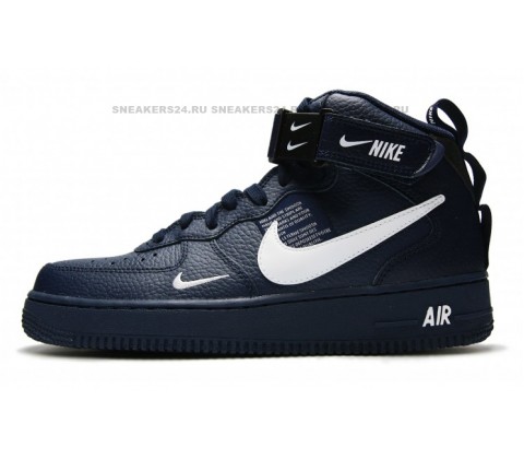 Nike Air Force 1 Mid 07 LV8 AF1 Black 