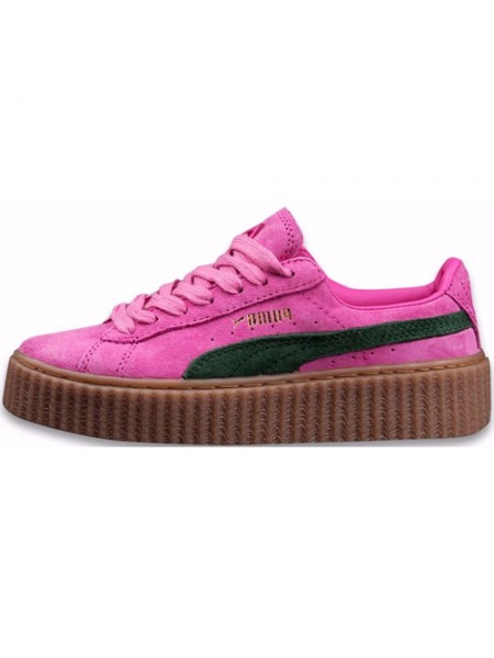 Кроссовки Puma X Rihanna Creeper Pink/Green/Beige