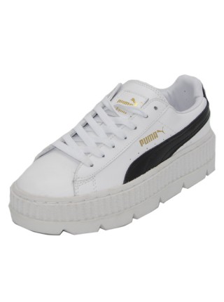 Кроссовки Puma by Rihanna Cleated Creeper Suede White/Black